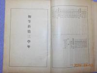 國民學校移行學年　敎材取扱要諦