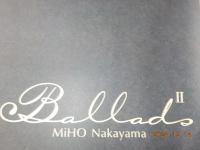 中山美穂　ポスター　＜Ballade Ⅱ＞