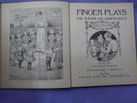 英文　　FINGER  PLAYS FOR  NURSERY  AND  KINDERGARTEN