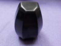 黒御影石　置物　「ダルマ」