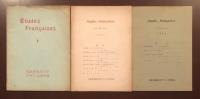 Etudes Fransaises １・２・４　全3冊