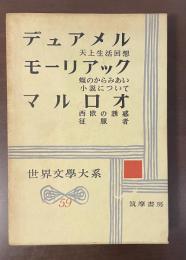 世界文学大系59　『天上生活回想』『蝮のからみあい』『小説について』『西欧の誘惑』『征服者』