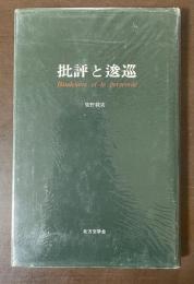批評と逡巡