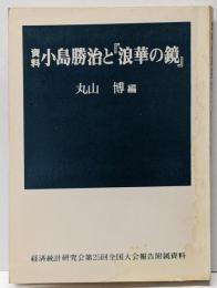 資料・小島勝治と「浪華の鏡」