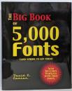 Big Book of 5,000 Fonts