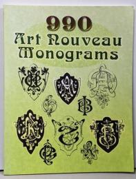 990 Art Nouveau Monograms