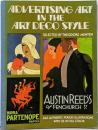 Advertising art in the ArtDeco style
