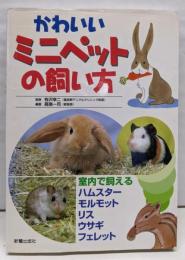 かわいいミニペットの飼い方:室内で飼えるハムスター・モルモット・リス・ウサギ・フェレット