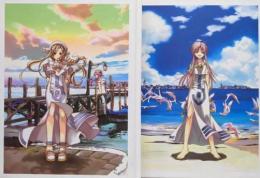 Stella ステラ 天野こずえIllustrationWorks1・2　2冊セット