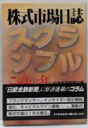 株式市場日誌 : 「スクランブル」この1年