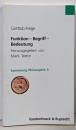 Funktion -- Begriff --Bedeutung<SammlungPhilosophie4>