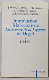 Introduction à la lecture dela Science de la logique deHegel