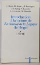 Introduction à la lecture dela Science de la logique deHegel