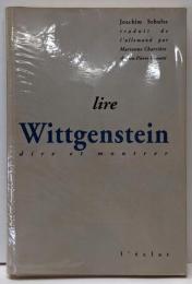 Lire Wittgenstein