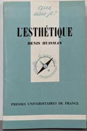 L'esthétique<Que sais-je?>