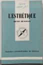L'esthétique<Que sais-je?>