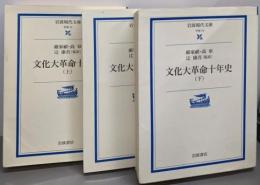 文化大革命十年史 上中下巻揃い<岩波現代文庫 : 学術>