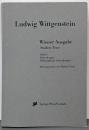 Wiener Ausgabe Studien Texte:Band 3: Bemerkungen.Philosophische Bemerkungen