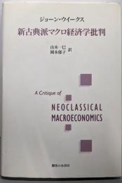 新古典派マクロ経済学批判