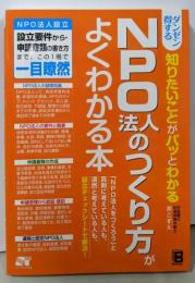 ダンゼン得する知りたいことがパッとわかるNPO法人のつくり方がよくわかる本