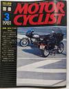 別冊モーターサイクリスト1981/3　BMWストーリー,カワサキZ400№29