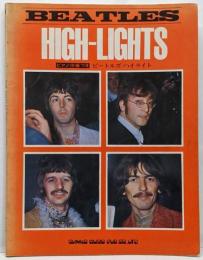 楽譜　ビートルズ　ハイライト　ギタースコア　ピアノ伴奏つき　BEATLES　HIGH-LIGHTS