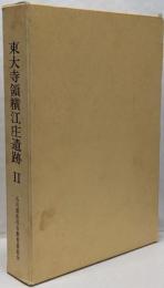 東大寺領横江庄遺跡(2)　付図1枚付