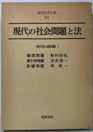 現代の社会問題と法 (現代法学全集 51)