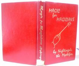 【英語洋書】MAGIC for MAGICIANS／ステージマジック 手品 奇術