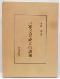近代文章成立の諸相 (研究叢書 55)