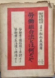 労働組合法とは何ぞや