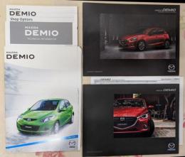 【車カタログ】 Mazda マツダ DEMIO デミオ 2018 2007 まとめて3冊セット /アクセサリー/オプション/パンフレット