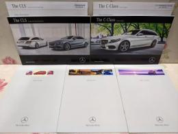 【車カタログ】 メルセデスベンツ Mercedes-Benz 5点セット CLS 2016 C-Class 2017 ヤナセ3種 A・M・V-CLASS 1998/アクセサリー