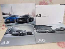 【車カタログ】 Audi アウディ 3点セット A3 Sportback S3 Sedan Data Information 2017 A5 Coupe A6 Avant 2009