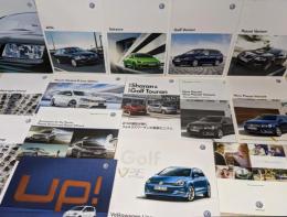 【車カタログ】 Volkswagen 関連色々/Passat Variant/Golf/Sharan/Bora/Jetta/Scirocco/jeans up!/Fact Book