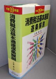 消費税法基本通達逐条解説 平成19年版