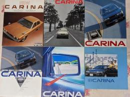 【車カタログ】TOYOTA ニューカリーナ NEW CARINA 1977 1979 1981 1983 1990/旧車/SEDAN/HARD TOP/COUPE/TWIN-CAM