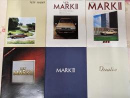 【車カタログ】TOYOTA マーク2 NEW-MARKⅡ 1978・80・81 MARKⅡ 1996 クオリス Qualis ワゴン Wagon 1997