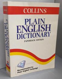 COLLINS Plain EnglishDictionary