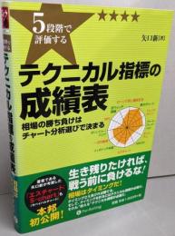 テクニカル指標の成績表　5段階で評価する