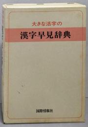 大きな活字の漢字早見辞典