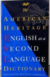 Dic American Heritage EnglishAs a Second LanguageDictionary