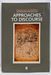 Approaches to Discourse