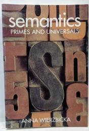 Semantics : primes anduniversals