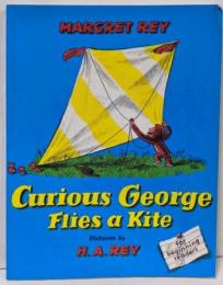 【英語洋書絵本】おさるのジョージ／Curious George Flies a Kite／for beginning readers／英文読解入門向け／ひとまねこざる