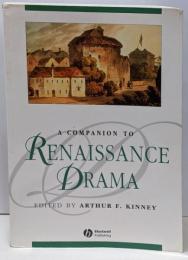 Companion Renaissance Drama P