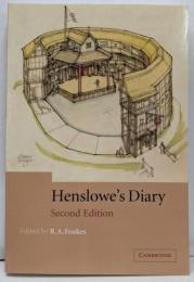 Henslowe's diary pbk　ヘンスローの日記　2版
