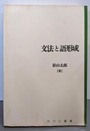 文法と語形成 (日本語研究叢書 第 2期第4巻)