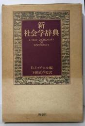 新社会学辞典