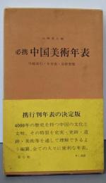 必携中国美術年表